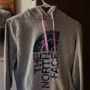 The North Face Heather Gray Hoodie